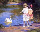 The Swan by Edward Henry Potthast